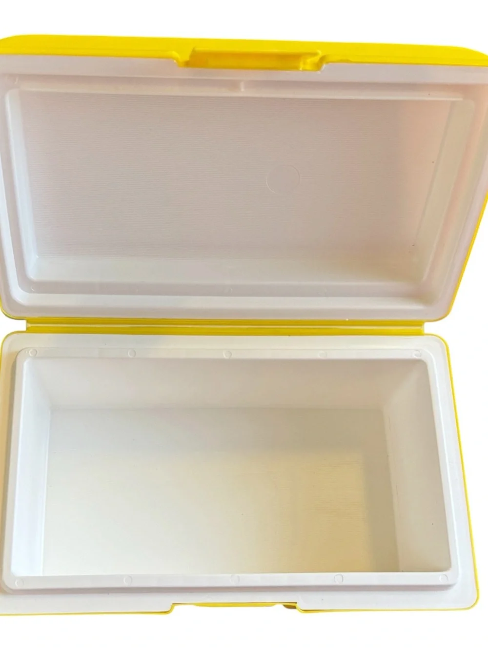 Vintage Clik Cooler Yellow Mini Juice Box Insulated Food Container